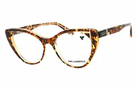 Kl6078-705-52 Karl Lagerfeld Eyeglasses Size 52mm 16mm 140mm Texture Women