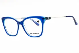 Kl6108407 Karl Lagerfeld Kl6108 407 Eyeglasses Blue Frame 54mm