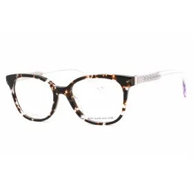 0yjm Kate Spade 716736406145 Womens Eyeglasses Violet Havana Plastic Cat Eye Frame Payton 00