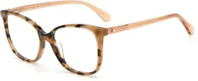 0086 Kate Spade 716736434407 New Ks Darcie Eyeglasses Havana 100% Authentic