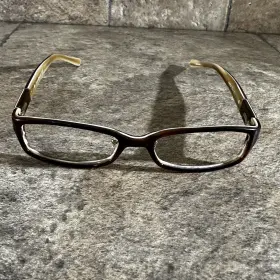 52-17-135 Kate Spade Angela Fl4 Womens Brown Rectangular Eyeglasses Frames