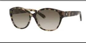 Kiersten2 Kate Spade Sunglasses Frame Only Kiersten2/s 0esp Camel Tortoise Butterfly 56 Mm