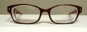 51-16-135 Kate Spade New York 01z7 Eyeglasses Women Lucyann Brown/pink Frames Only