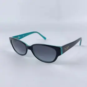 Kate Spade New York 0dh4-y7 0dh4 Y7 Women Eyeglasses Frame Black Teal Round 53-15-135mm