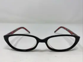 Vo83 Kate Spade New York 0tr8 Italy Gretchen 52-17-30 Black/red Full Rim Eyeglasses Frame