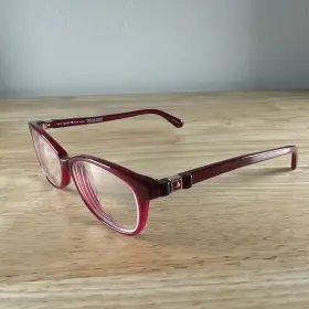 52-14-145 Kate Spade New York 716736059600 Carlisha/f Lhf Opal Burgundy Eyeglass Frames Only