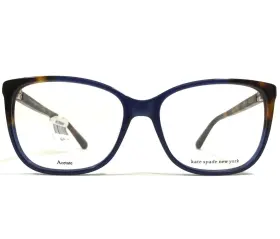 53-16-140 Kate Spade New York 716736104171 Eyeglasses Frames Karlyn Pjp Blue Brown Tortoise Cat Eye