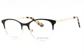 0807 Kate Spade New York 716736166230 Jenell 807 Eyeglasses Black Frame 51mm 0807 Kate Spade New York 716736166230 Jenell 807 Eyeglasses Black Frame 51mm