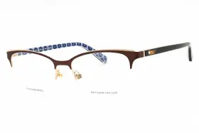 009q Kate Spade New York 716736166292 Brieana 09q Eyeglasses Brown Frame 52mm