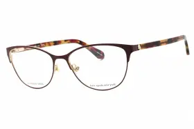 0mfx Kate Spade New York 716736438986 Hadlee Mfx Eyeglasses Havana Plum Frame 54mm