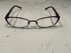 51-16-135 Kate Spade New York 716737347416 Womens Alaine Eyeglasses 0x33 Satin Plum Size