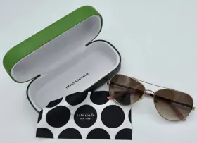 Kate Spade New York 716737352557 Aviator Sunglasses Ks Avaline/s Au2/y6 Rose Gold 58 14 135
