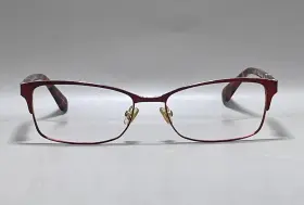 0ajh Kate Spade New York 762753913128 Cat Eye Frames Laurianne 54-16 140mm Red Tortoise Metal