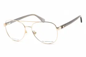 02f7 Kate Spade New York 827886729487 Talulah 2f7 Eyeglasses Gold Grey Frame 52mm