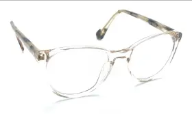Aila-35j Kate Spade New York Aila 35j Clear Peach Round Eyeglasses Frames 135 Designer Women