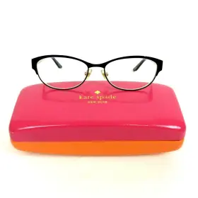 Kate Spade New York Camelot 0dl9 Eyeglass Glasses Frames Case Camelot Blue Gold Metal Oval 50 15 135