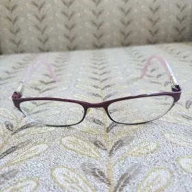 Jayla-0w74 Kate Spade New York Eyeglasses Jayla Rectangle Purple Pink Glitter Frame 50-17 135 Mm