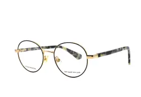 Marciannrhl49 Kate Spade New York Marciann Rhl Gold/brown Authentic Eyeglasses Frame Rx 49-19-140