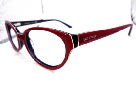 Tamra-0fg9 Kate Spade New York Tamra 0fg9 Red/blue 51-18-135 Womens Cateye Eyeglasses Frames Tamra-0fg9 Kate Spade New York Tamra 0fg9 Red/blue 51-18-135 Womens Cateye Eyeglasses Frames