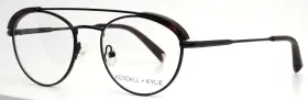 50-19-140 Kendall Kylie Kko132 Shayne 002 Black Womens Aviator Eyeglasses B 42