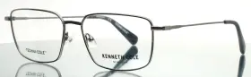 56-16-145 Kenneth Cole Kc0331 009 Gunmetal Mens Rectangle Full Rim Eyeglasses