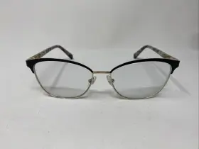 55-16-140 Kenneth Cole Reaction Kc0904-1 001 Black Gold Flex Hinge Eyeglass Inch E88 55-16-140 Kenneth Cole Reaction Kc0904-1 001 Black Gold Flex Hinge Eyeglass Inch E88