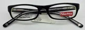 45-15-127 Kids-tuff 666197970405 Fisher Price Jump D49 Eyeglasses Frames Only Black/green