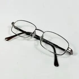53-18-140 Kirkland Signature 812700 Zenith Eyeglasses Italy Brown Flex Frame