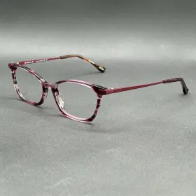 7872-101224-34.95 Kliik Denmark 618 537 Eyeglasses Raspberry 49-16-135 Used