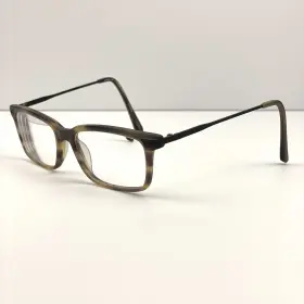 51-16-140 Kliik K582 Denmarke Eyeglasses Frames 582 409 Full Rim Brown Smoke Glasses