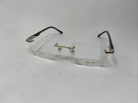Kk073 Kokoxili Eyewear 54/18/142 C01 Gold Red Rimless Eyeglasses Gx21