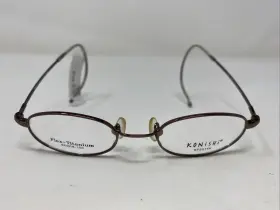 42-18-150 Konishi Kf2314k Eyewear Japan Brown Full Rim Eyeglasses Frame 8077