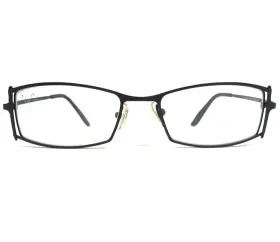 52-18-140 Konishi Kf2356 Eyeglasses Frames C1 Mt.black Rectangular Full Rim