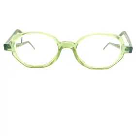 H14857 L.a.eyeworks 544251 La Eyeglasses Frame One Pair Green Full Rim