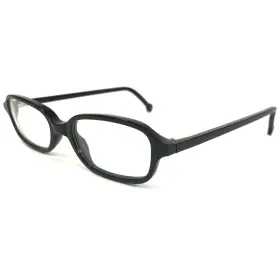 47-18-135 L.a.eyeworks Zed-101 Vintage La Eyeglasses Frames Zed 101 Black Rectangular