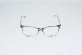 54-16-140 L.a.m.b La145 Gray Square Eyeglasses Frames