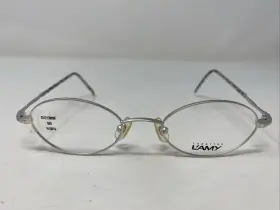 L Amy Col.x4003 Accent Japan 206 47-18-135 Silver Eyeglasses Frame J267