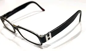 Hg15581 Lacoste Hugo Boss Black Rectangle Eyeglasses Frame 51-17 145