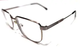 L2277 Lacoste 022 Gunmetal Blue Rectangle Eyeglasses Frame 55-18 145