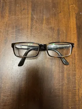 L2685 Lacoste Eyeglasses 001 Black Rectangular Frame