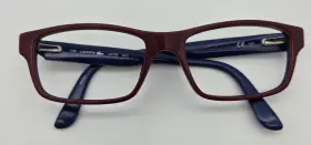 53-17-140 Lacoste L2705 603 Eyeglasses Frames Only Red/blue/orange - Quick Ship
