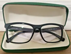 Lacoste L2788 Authentic 001 Eyeglasses Black Size 55-16-145 Green Case