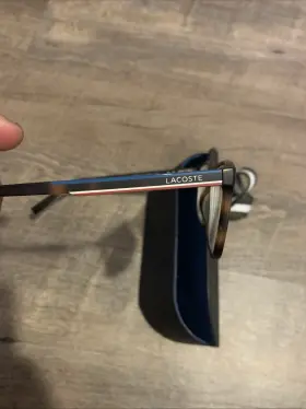 53-18-145 Lacoste L2848-214 Frames Only Eyeglasses L2848 214 Red/white/blue