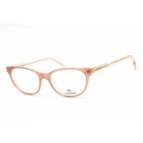 L2850-662 Lacoste Womens Eyeglasses Opaline Rose Cat Eye Shape Frame Clear Lens L2850 662