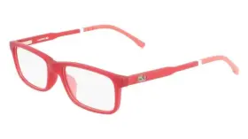 L3646 Lacoste New Kids Glow In The Dark 615 Matte Red Lumi Eyeglasses 49/16/140