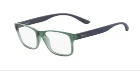 51-15-135 Lacoste L3804b 318 Eyeglasses Dark Green Full Rim Frame