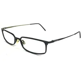 50-16-140 Lacoste La12013 Eyeglasses Frames Bk Black Green Rectangular Full Rim