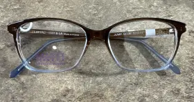 52-14-137-37 Lafont 5173e Issy And La Jump Brown Eyeglasses Frames France Nwt G10