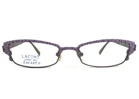 46-17-130 Lafont Aglae-578 Jean Kids Eyeglasses Frames Aglae 578 Brown Purple Cat Eye