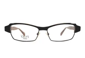 52-15-142 Lafont Haiku-537 Jean Eyeglasses Frames Haiku 537 Brown Red Rectangle Full Rim